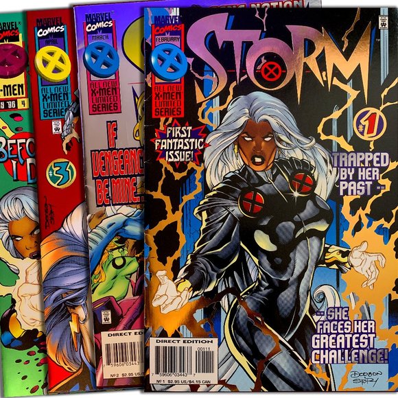 MARVEL XMEN LIMITED SERIES STORM -Issues 1-2-3-4 COMPLETE SET - Picture 1 of 5